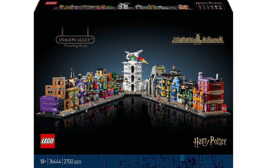 LEGO® Harry Potter Les boutiques magiques de la Winkelgasse 76444