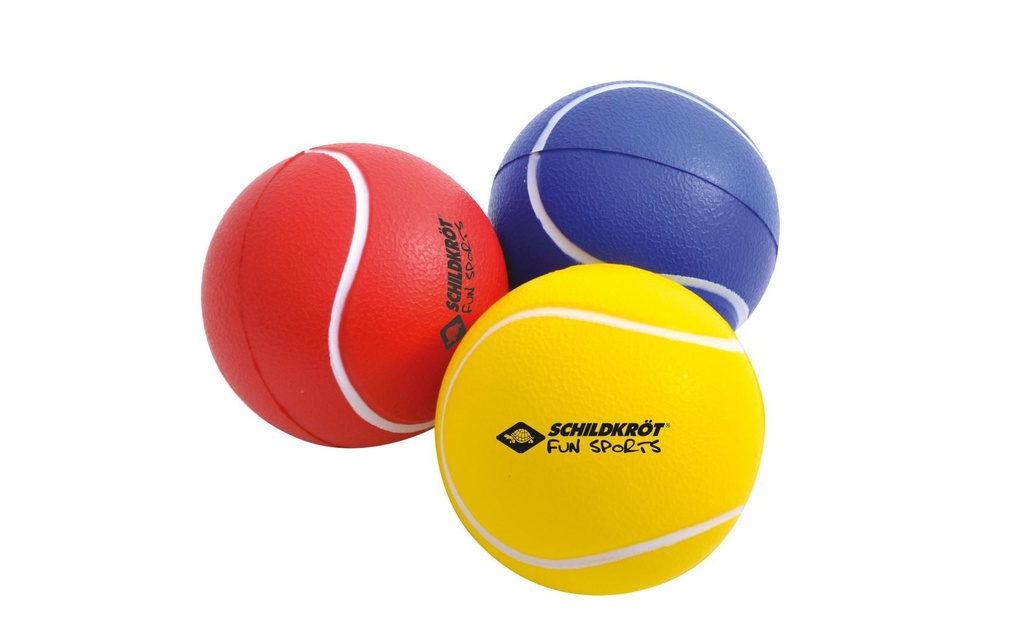 Schildkröt Funsports Plage et water-polo Softballs 3er