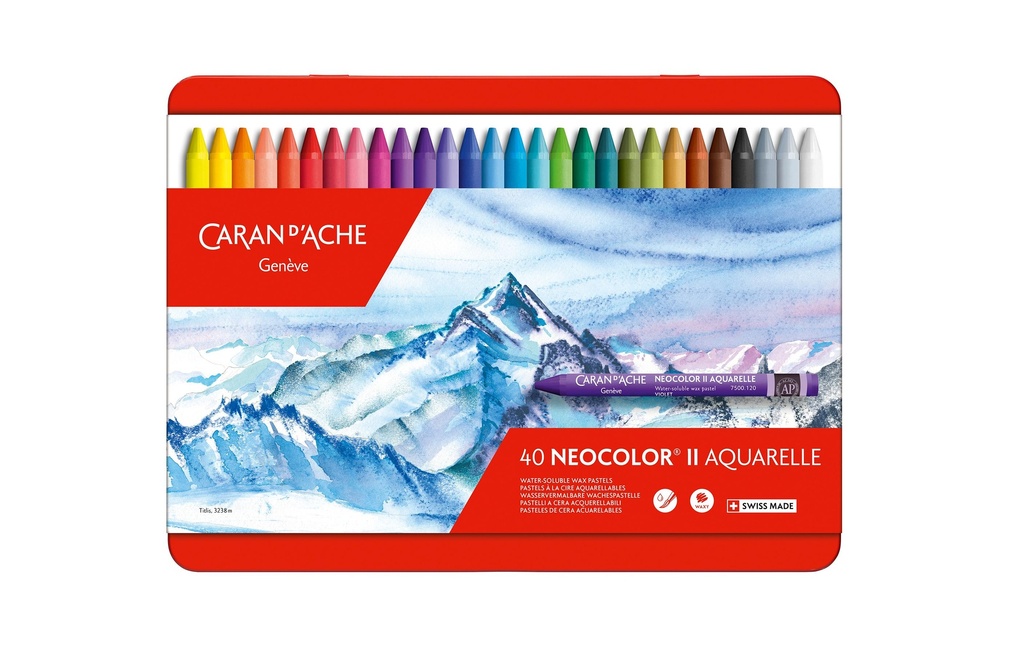 [117500340] CARAN D'ACHE Neocolor II 40 pces (40 pces)