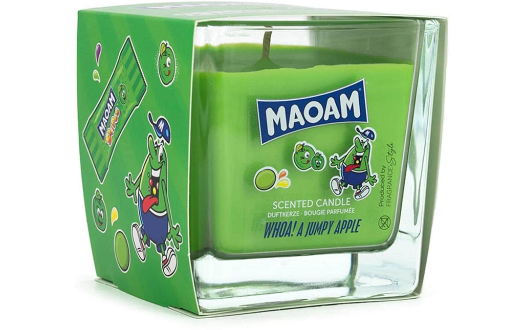 balthasar Bougie parfumée Maoam Jumpy Apple 8 x 8 cm, 200 gr