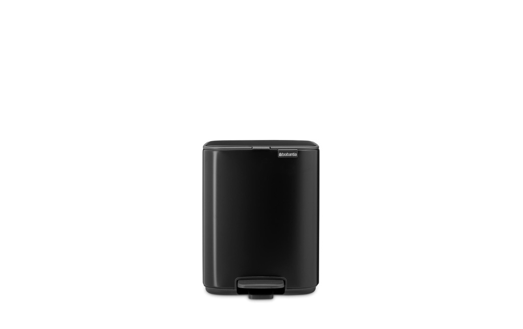 Brabantia Poubelle cosmétique Bo 7 l, Noir mat