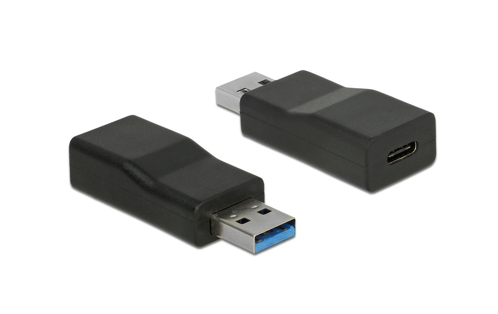 Delock Adaptateur USB 3.1 Connecteur USB A - Prise USB C