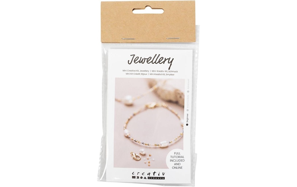 Creativ Company Kits de bricolage pour bijoux Bracelet, collier, fermoir