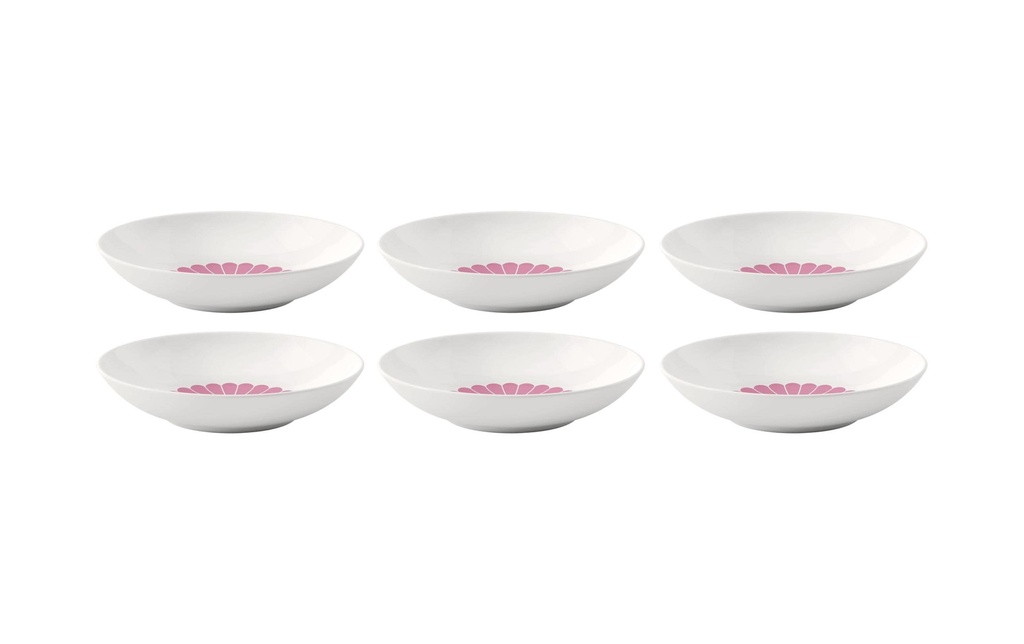 Villeroy & Boch Bol à pâtes Fleur 6 Pièce/s, Rose