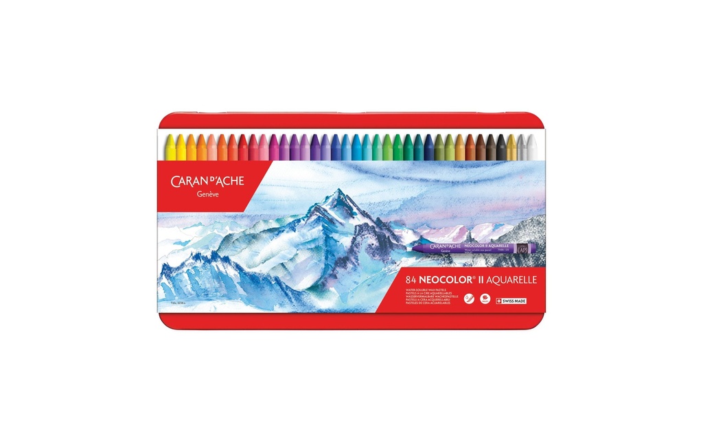 [117500384] CARAN D'ACHE Neocolor II 84 pces (84 pces)