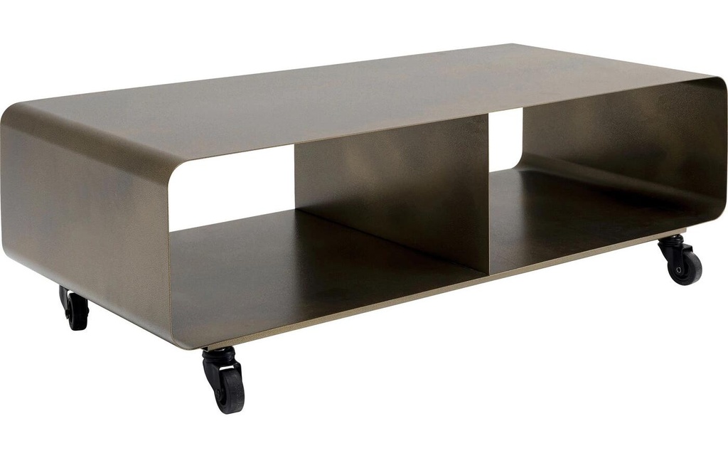 Kare Meuble TV Lowboard Lounge M 90 x 30 cm, bronze