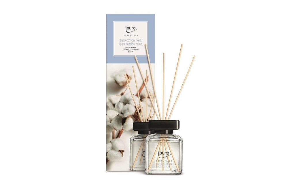 ipuro Bâtonnets parfumés Cotton Fields 200 ml 200 ml