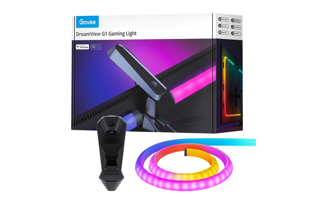 Govee Lumière de jeu Pro DreamView G1, 24-32 RGBIC, WiFi