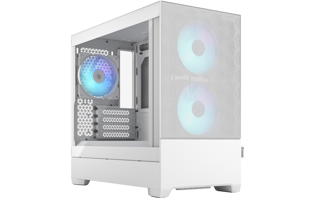 Fractal Design Boîtier d’ordinateur Pop Mini Air RGB TG Blanc