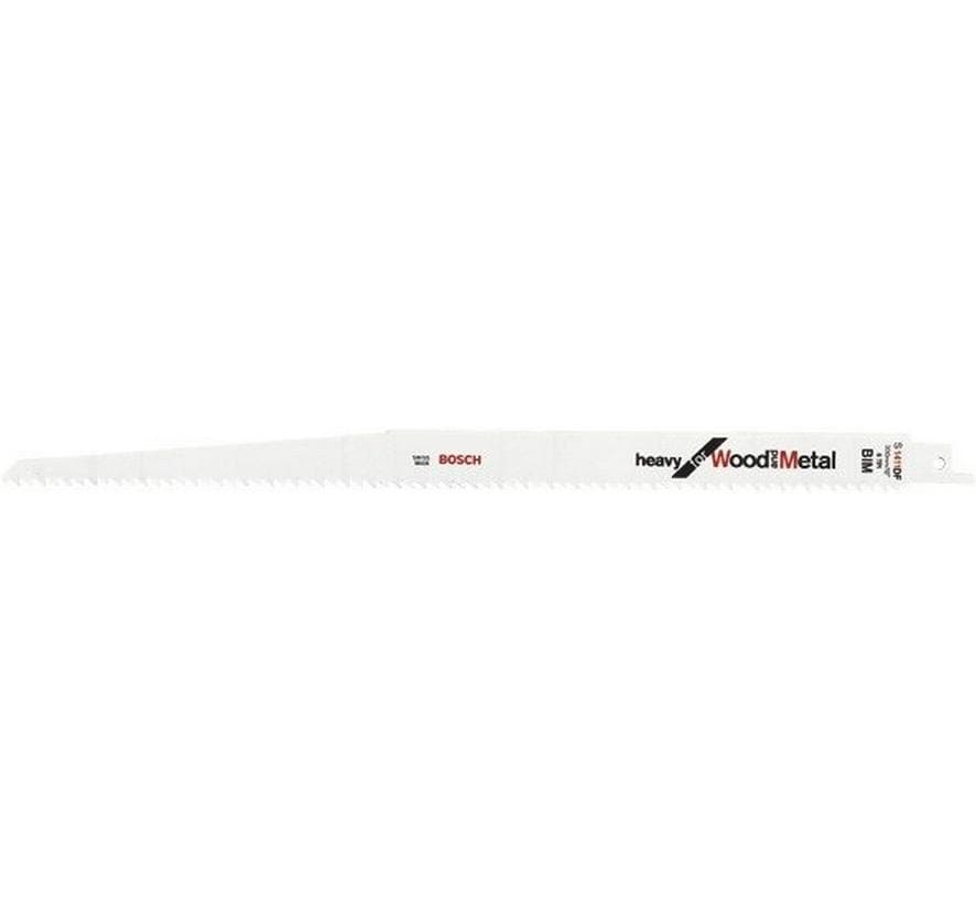 Bosch Professional Lame de scie sabre S 1411 DF Heavy Wood and Metal, 5 pièces