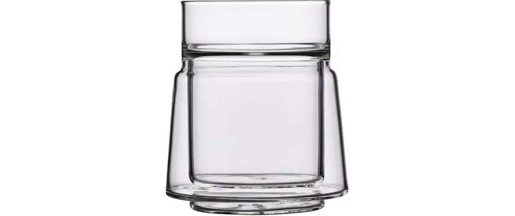 Jacob Jensen Verres thermo-verres à double paroi Medium 210 ml, Transparent