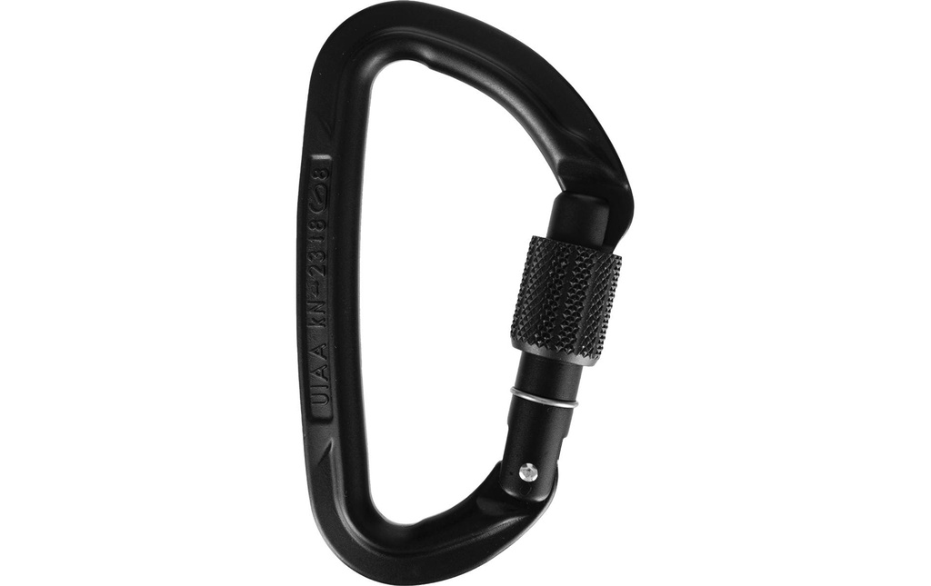 Wild Country Mousqueton Session Screw Gate Noir