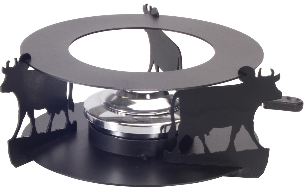 Nouvel Réchaud à fondue Vache Noir
