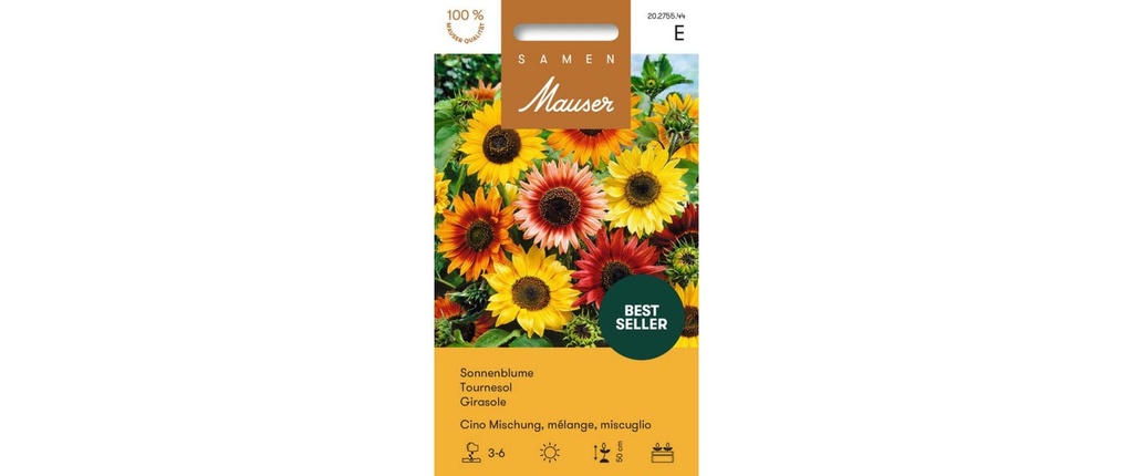 Samen Mauser Semence Mélange Cino Tournesol Profiline.
