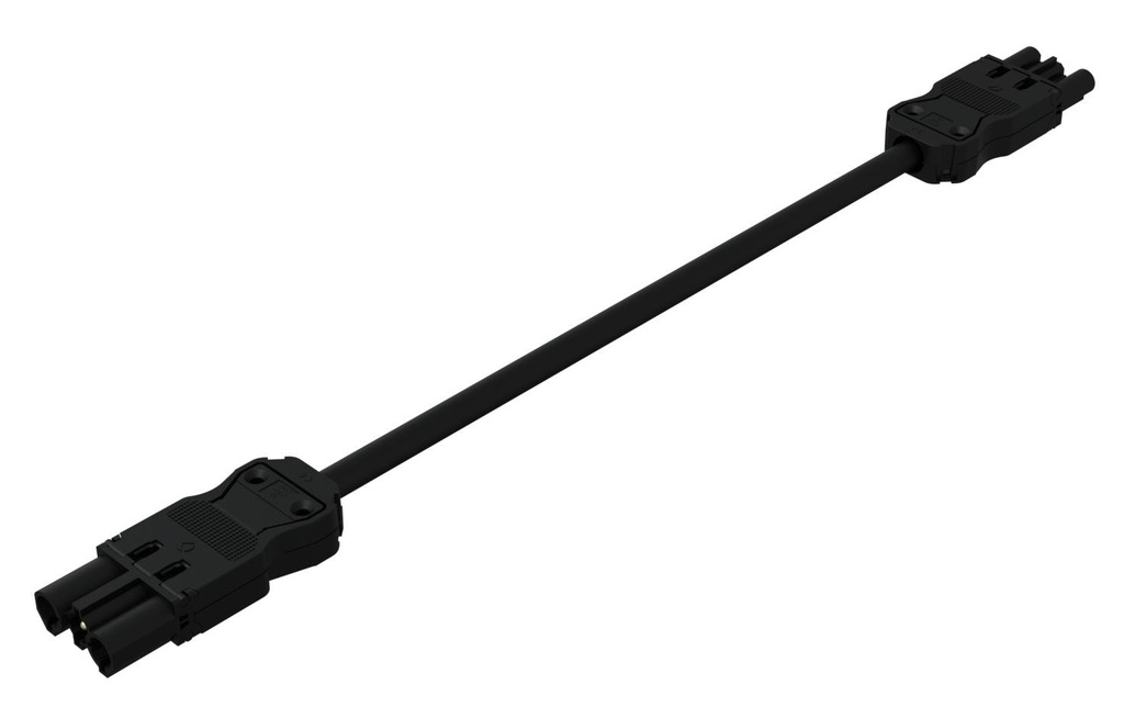 IB Connect Câble de prolongation GST18I3 - GST18I3, 2 m Noir