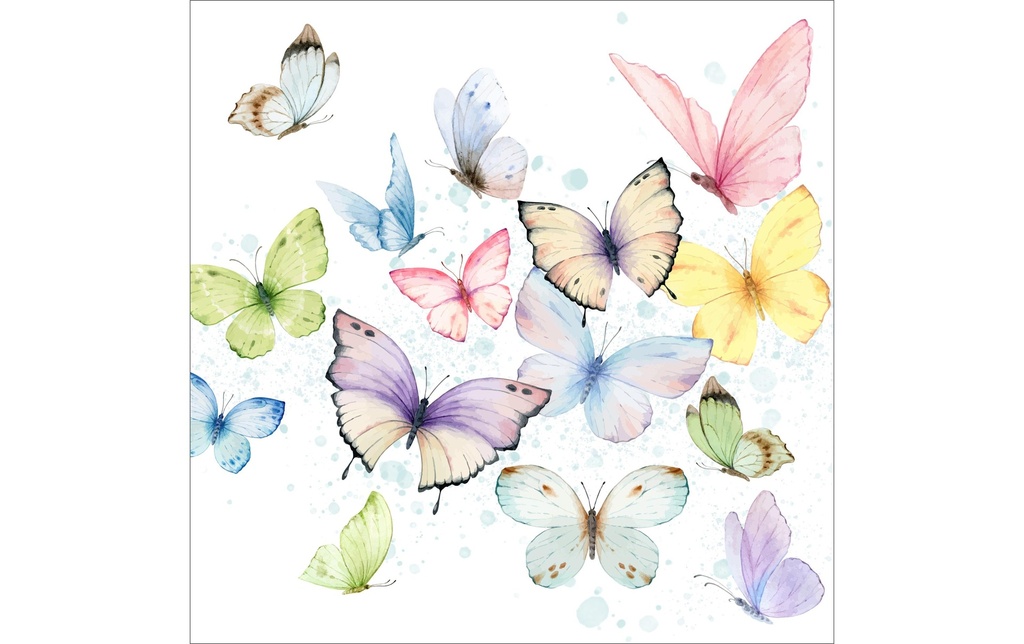 ATELIER Serviettes Whisper 33x33cm (20 pces)