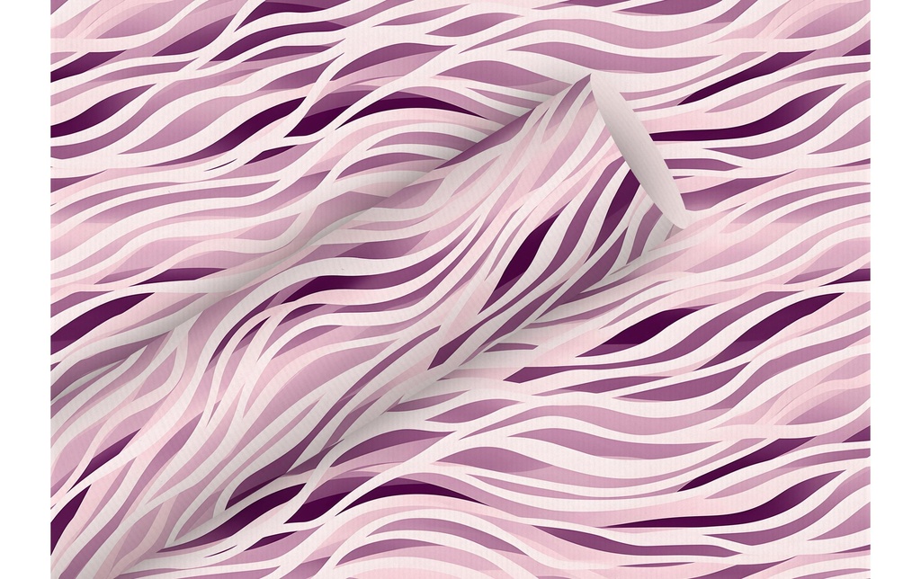BRAUN + COMPANY papier cadeau Kraft Waves pur (2 pces)