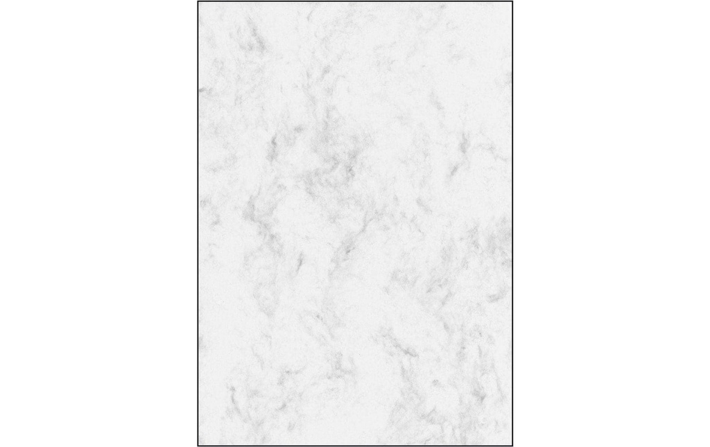 SIGEL Papier design gris marbré 25fl (25 pces)