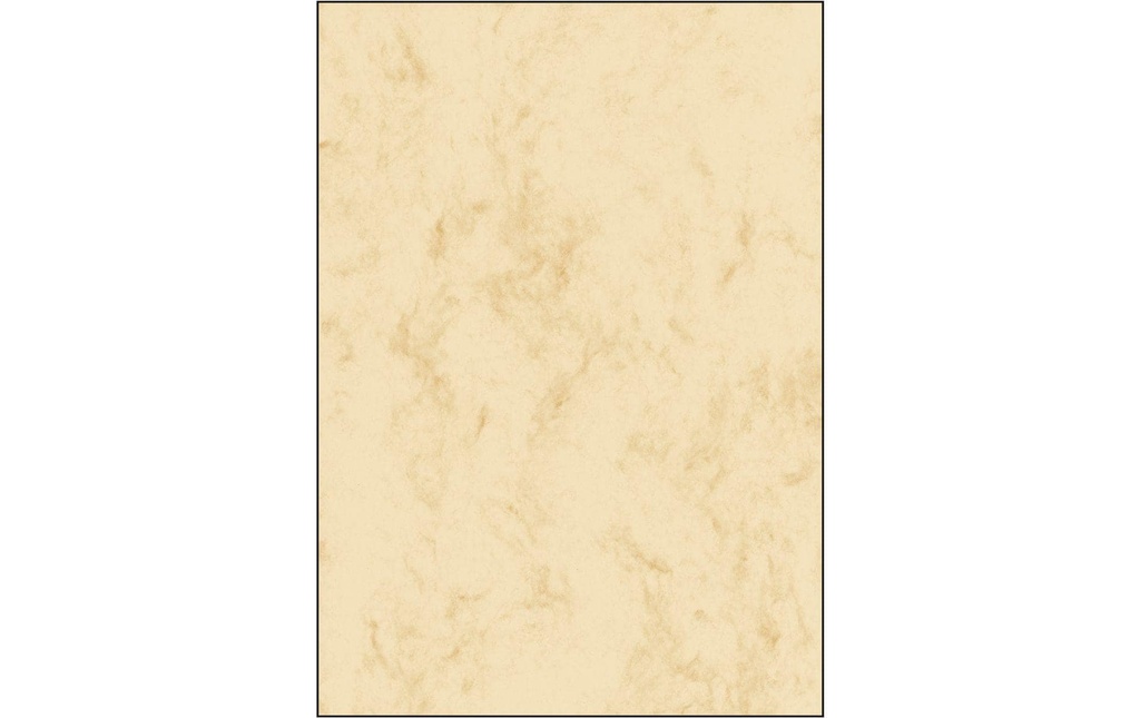 SIGEL Papier struct.A4 beige marbré (100 pces)