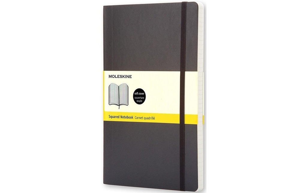 [118401229] MOLESKINE Liv.note Classic SC A6 qua.noi (192 pces)