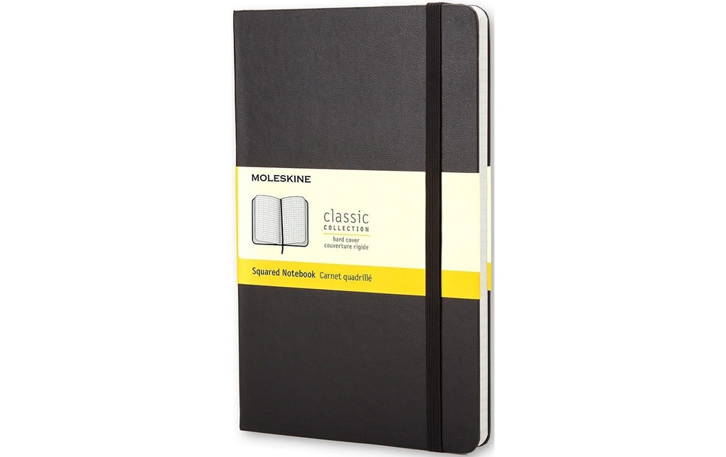 [118402029] MOLESKINE Liv.note Classic HC A5 qua.noi (240 pces)