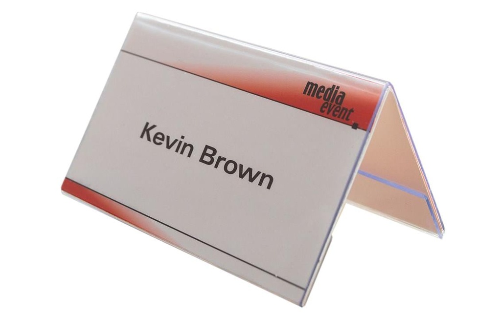SIGEL Porte-cartes de table 95x42mm (10 pces)
