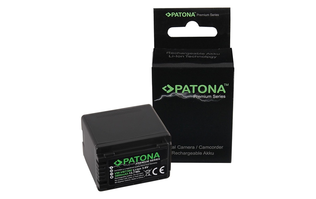 Patona Batterie pour Appareils photo numérique Premium VBT380