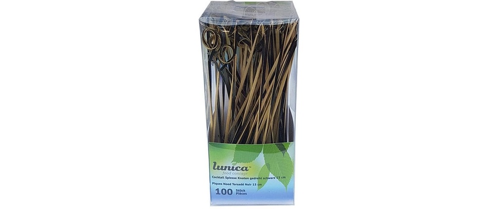 Haushaltsware Pearl Piques décoratifs 100 Pièce/s Noir