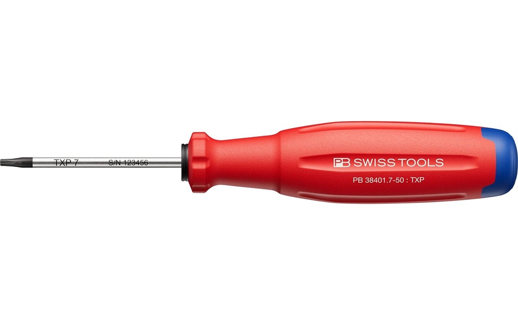PB Swiss Tools Tournevis SwissGrip Evo PB 38401.7-50 Torx Plus 7