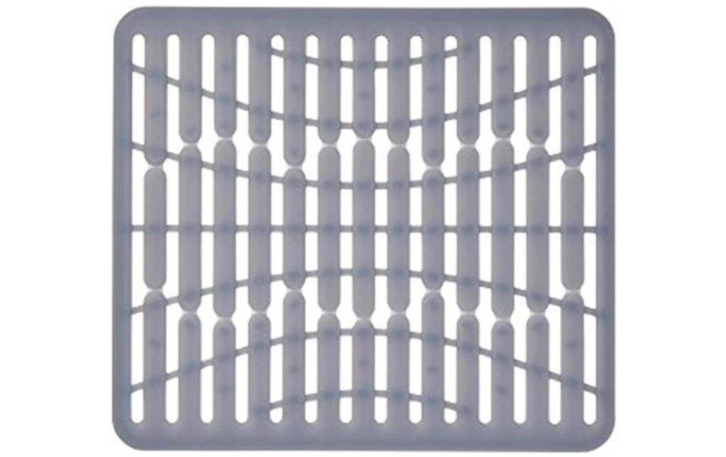 Oxo Good Grips Tapis pour évier, 32 x 28 cm, silicone, gris