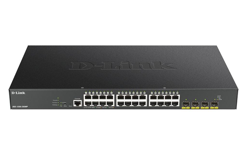 D-Link PoE Switch DGS-1250-28XMP 28 Port