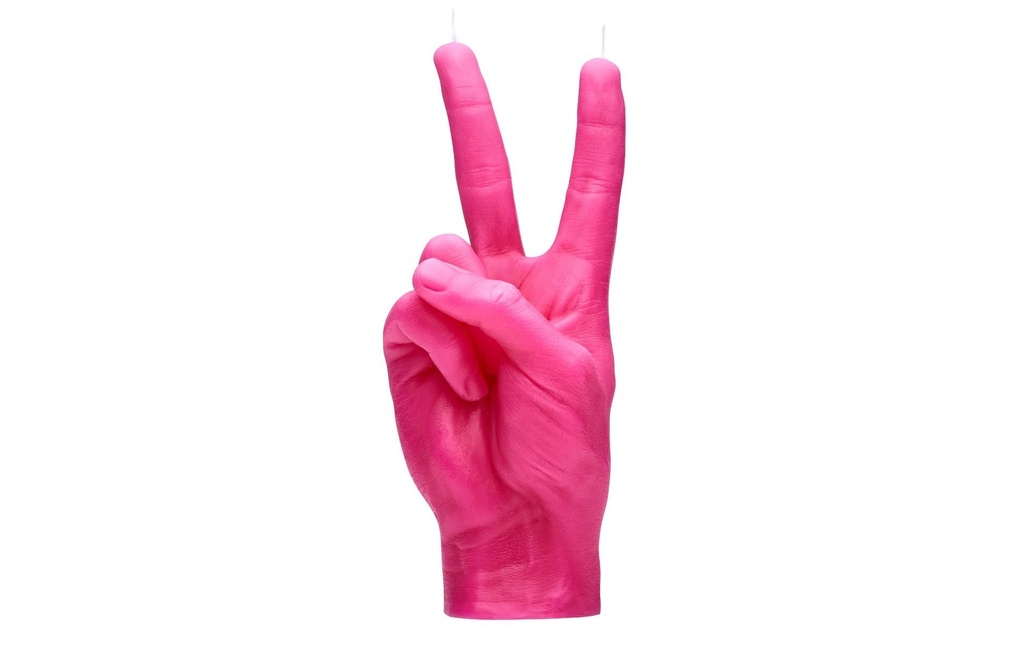 Mandatus Bougie Candle Hand Victory, Rose
