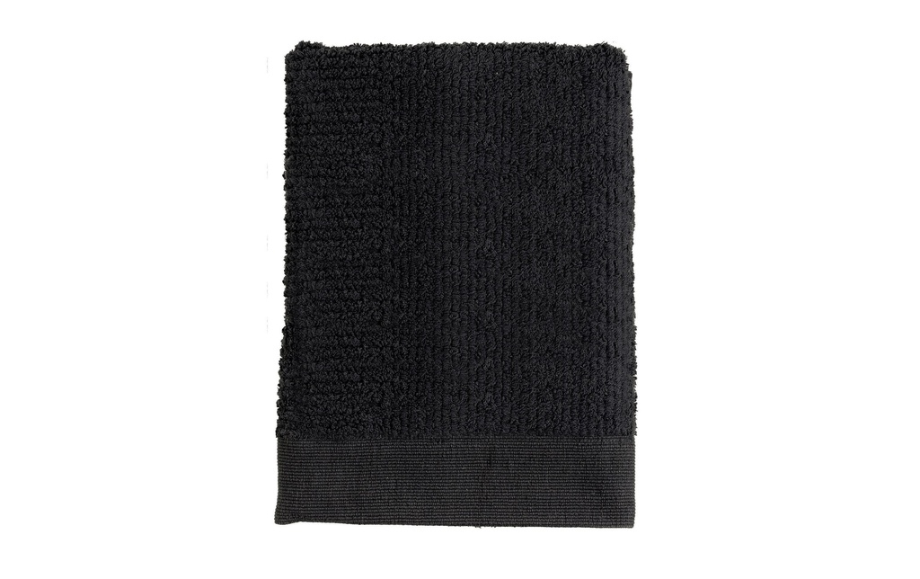 Zone Denmark Serviette de douche Classic 70 x 140 cm, Noir