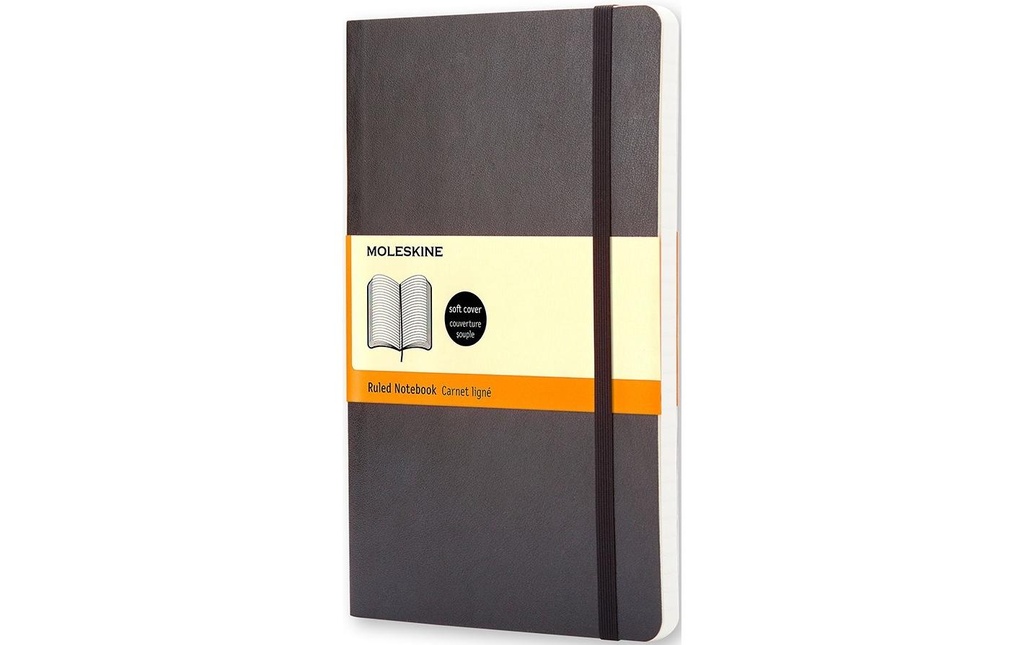 MOLESKINE Liv.note Classic SC A5 lig.noi (192 pces)
