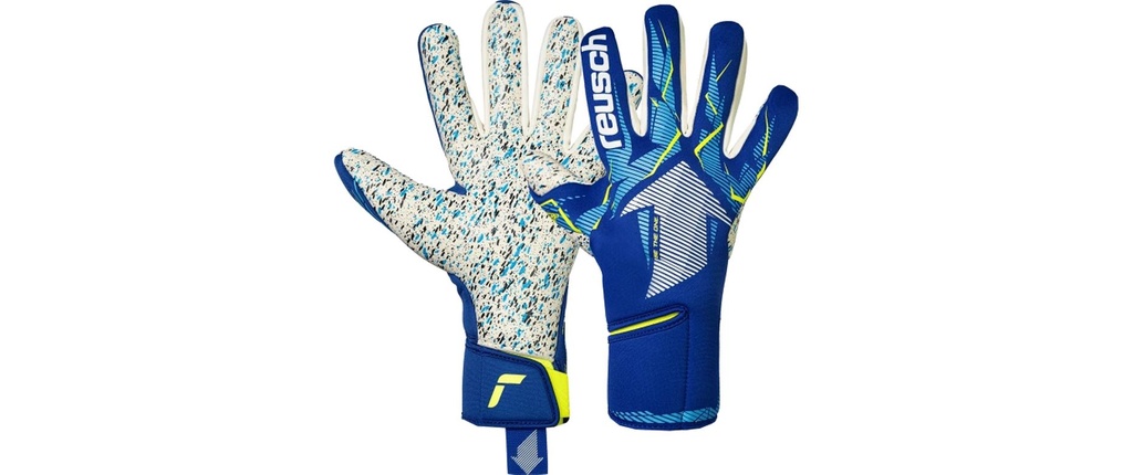 reusch Fastgrip Fusion Taille : 8, Couleur : sharp bleu/blanc