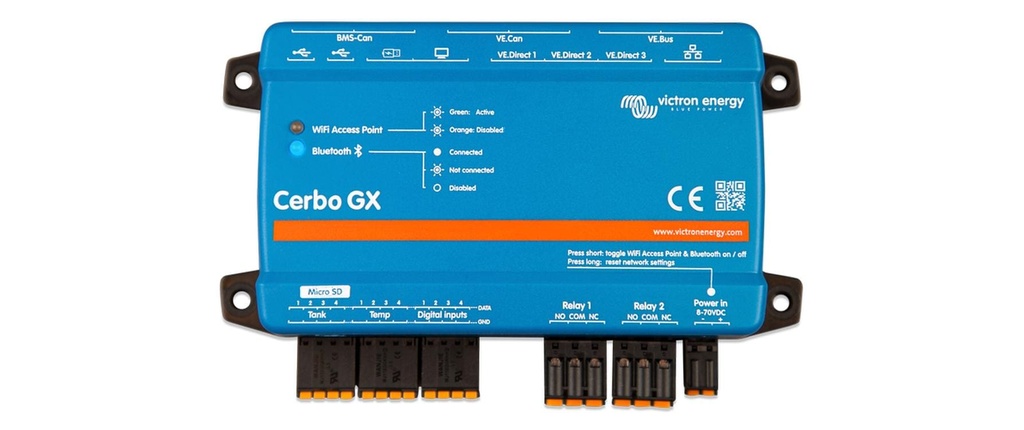 Victron Systèmes de gestion de la batterie Cerbo-S GX