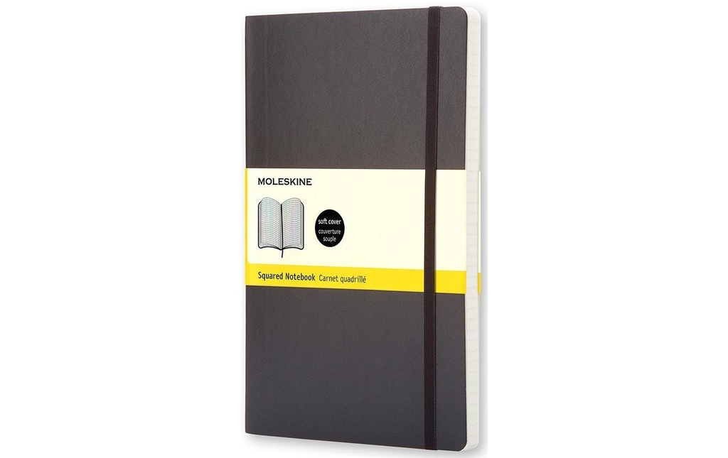 [118402229] MOLESKINE Liv.note Classic SC A5 qua.noi (192 pces)