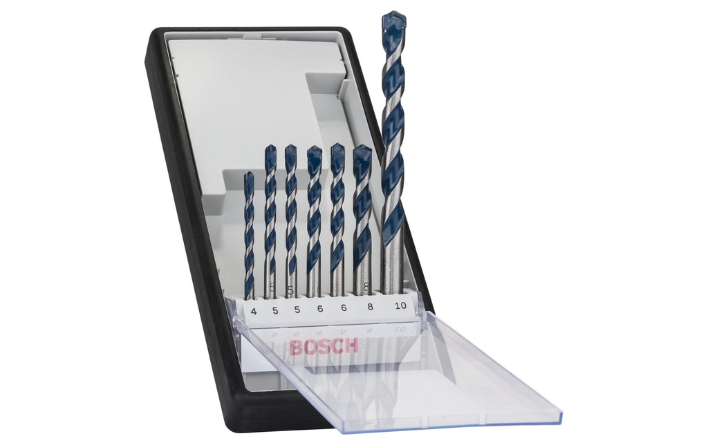 Bosch Professional Kits de forets pour béton CYL-5, 4 - 10 mm, 7 pièces