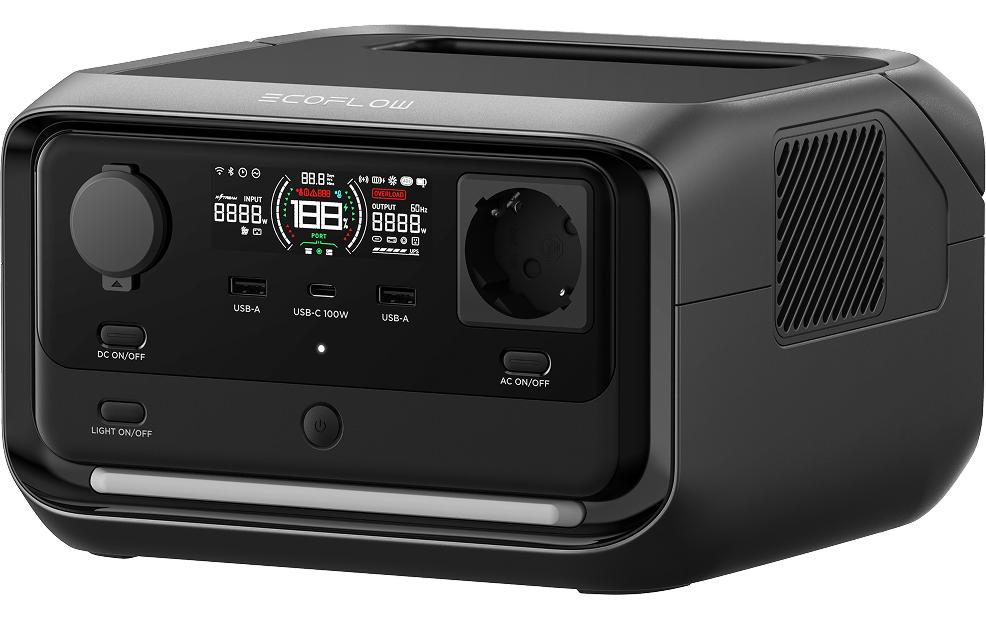 EcoFlow Station de charge River 3 Plus 286 Wh