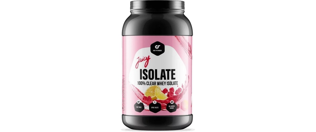 Go Fitness 100% Clear Whey Isolate Framboise/Citron 900 g
