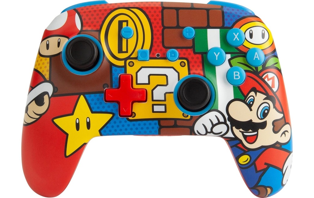 Power A Manette sans fil améliorée – Mario Pop