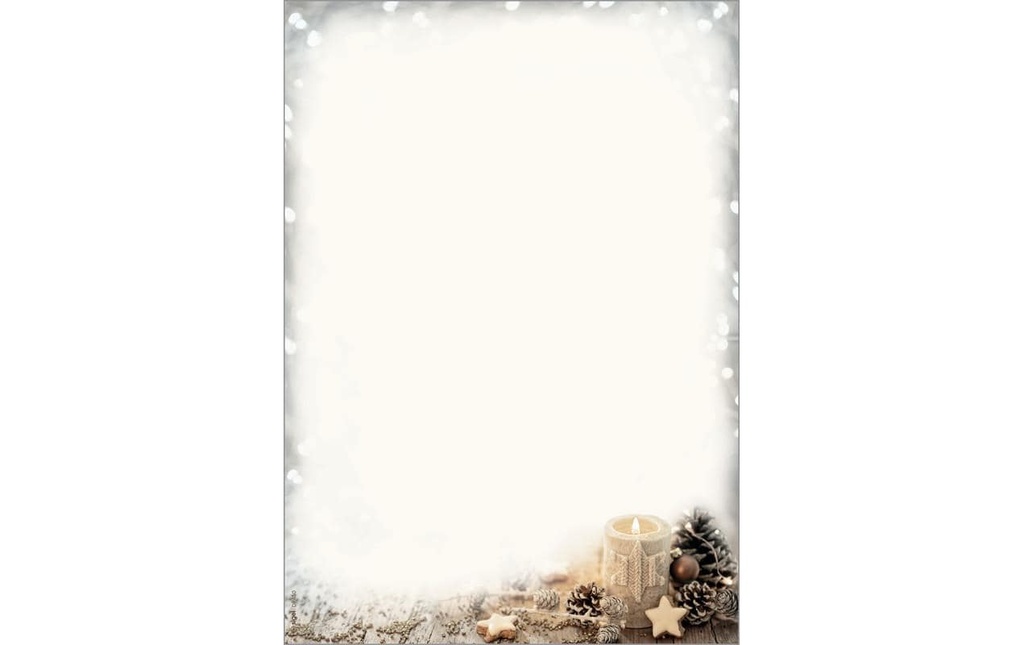 SIGEL N'Pap.design Christ.Candl A4 (25 pces)