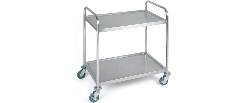 APS Chariot de service Go 91 x 59 x 93 cm, argent