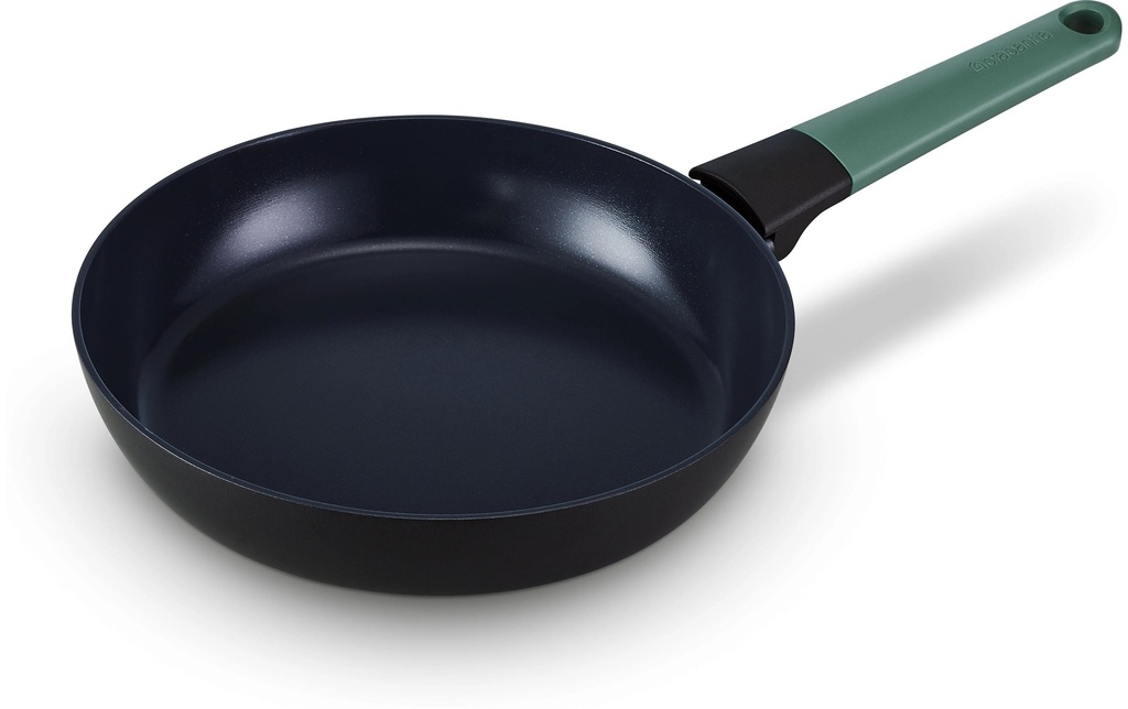 Brabantia Poêle à frire Tasty+ 24 cm, Noir/Fir Green