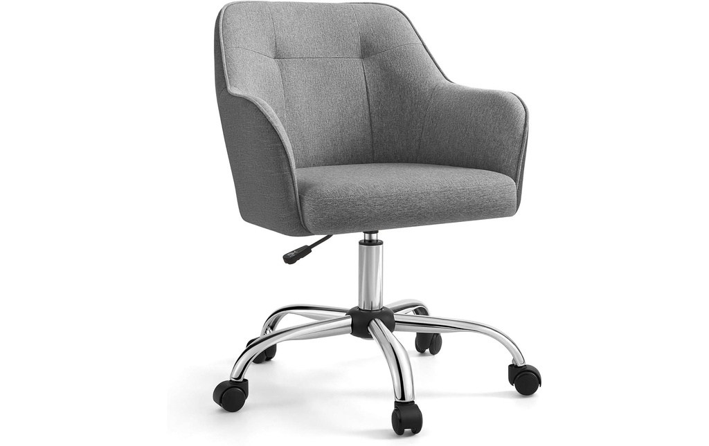Songmics Chaise de bureau Gris 45-55 cm