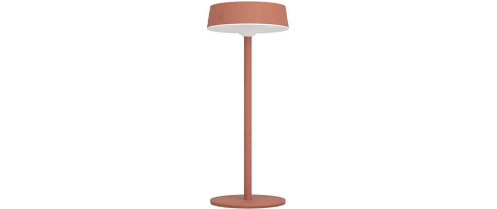 EGLO Leuchten Lampe de table à accu Simeri LED solaire - tactile Orange