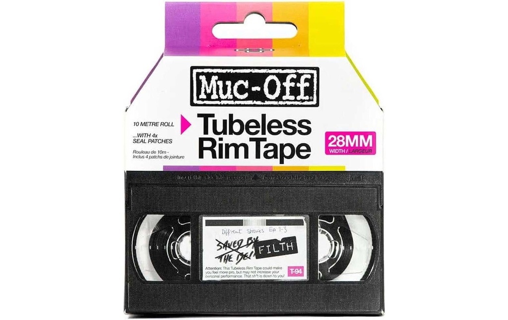 Muc-Off Bande de jante Rim Tape 28 mm