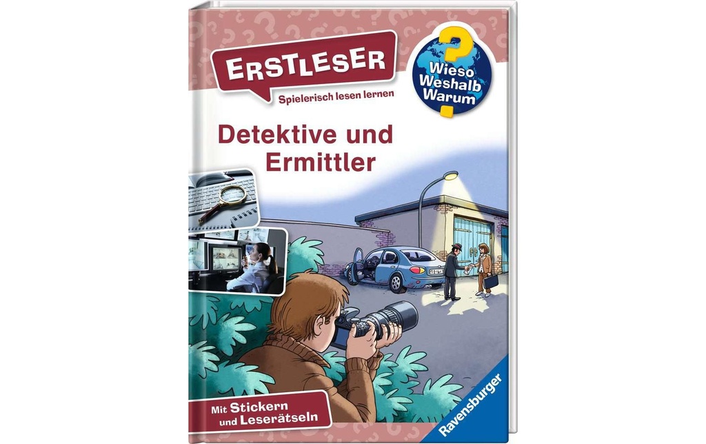 Ravensburger Livres pratiques pour enfants WWW Erstleser – Detektive und Ermittler