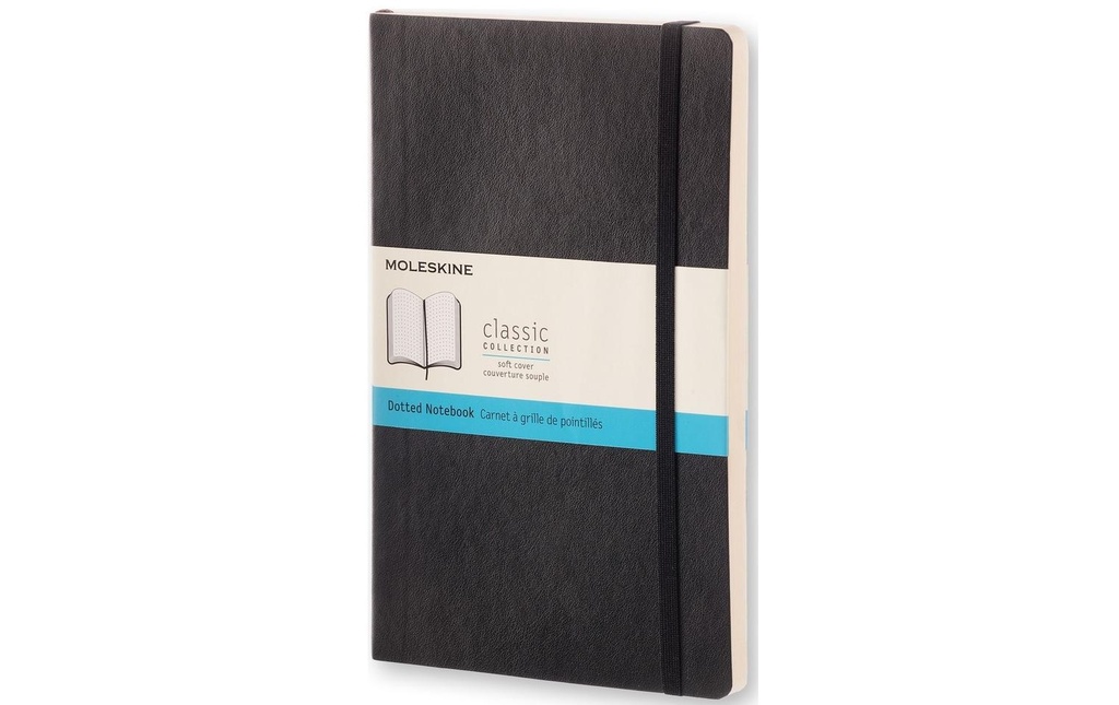 MOLESKINE Livre notes SC Large dotted no (192 pces)