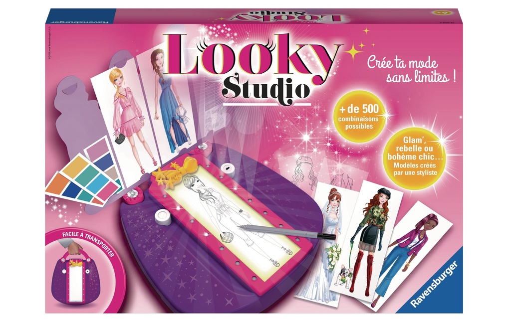 Ravensburger Kits de peinture Looky Studio Fashion Designer